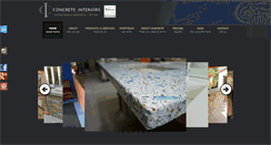 Desktop Screenshot of concreteinteriors.com
